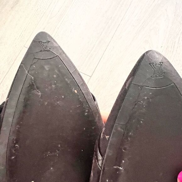 Louis Vuitton Mimosa Mini Lin Monogram Ankle Boots 7.5 - Picture 11 of 15